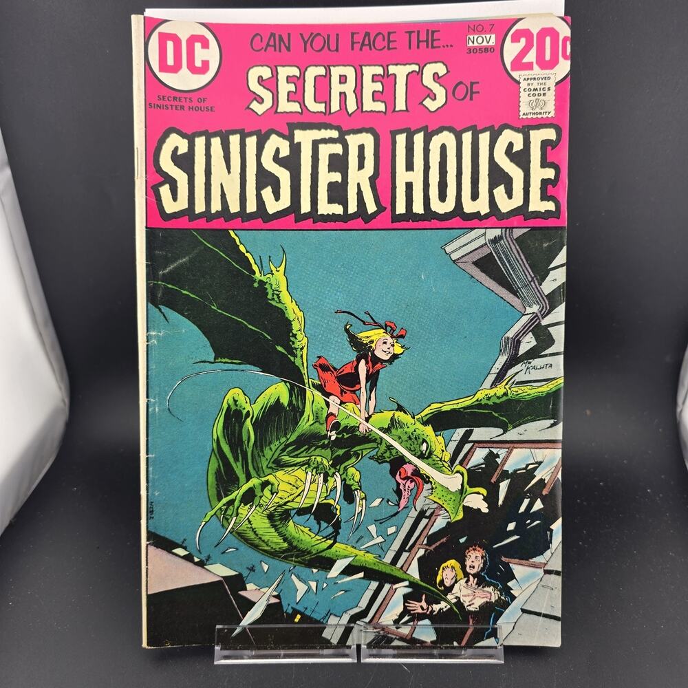 Secrets of Sinister House #7 DC Comics 1972 Mid-Grade FN 6.0 Bronze Age Horror